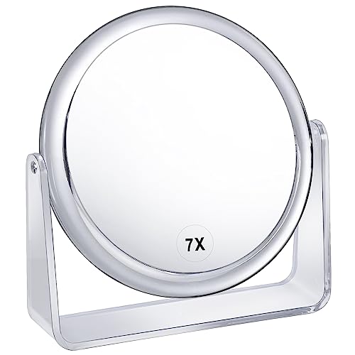 20cm Kosmetikspiegel 1X/7X Vergrößerung Doppelse...